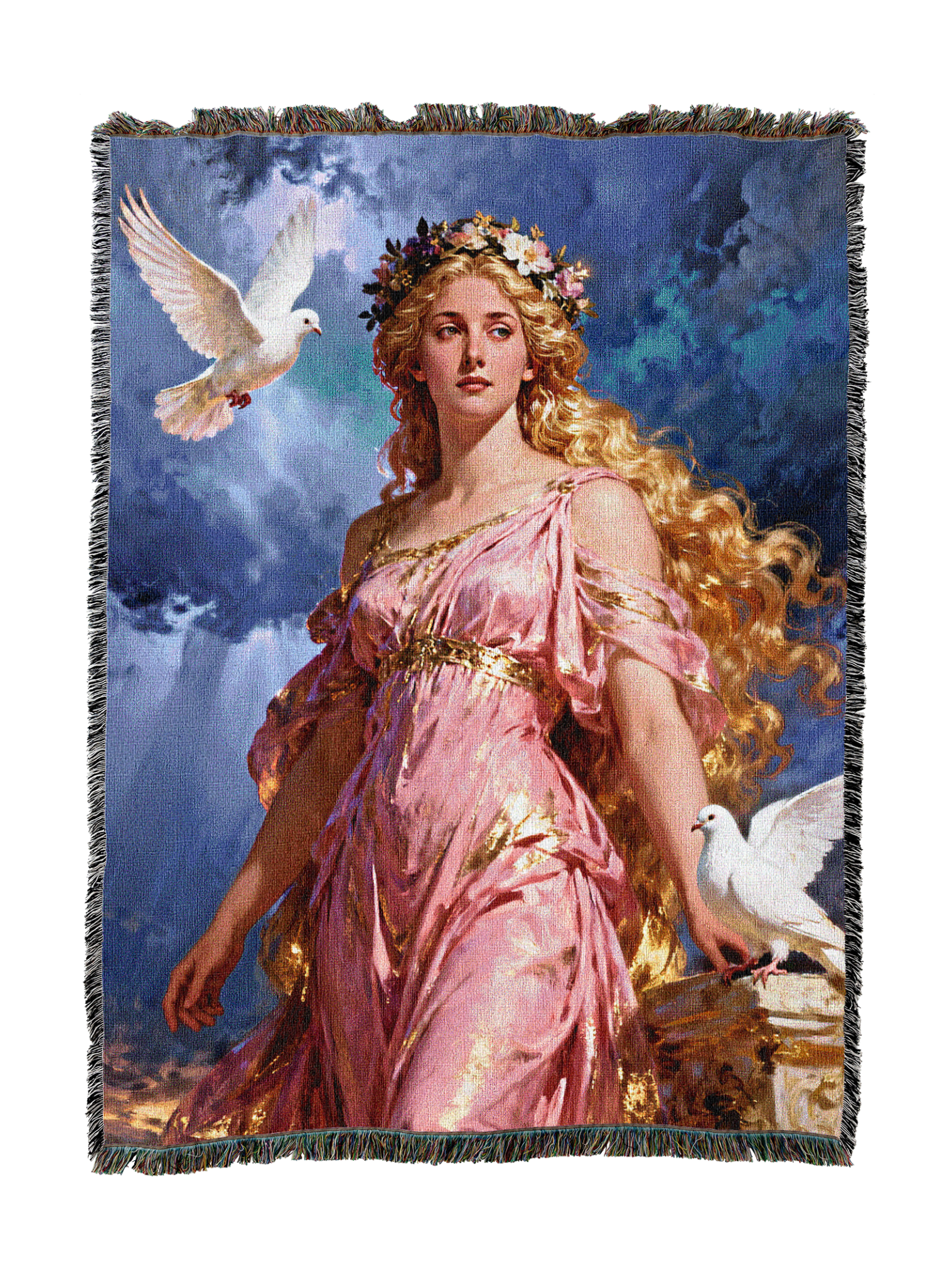 Aphrodite Godess Of Love Blanket