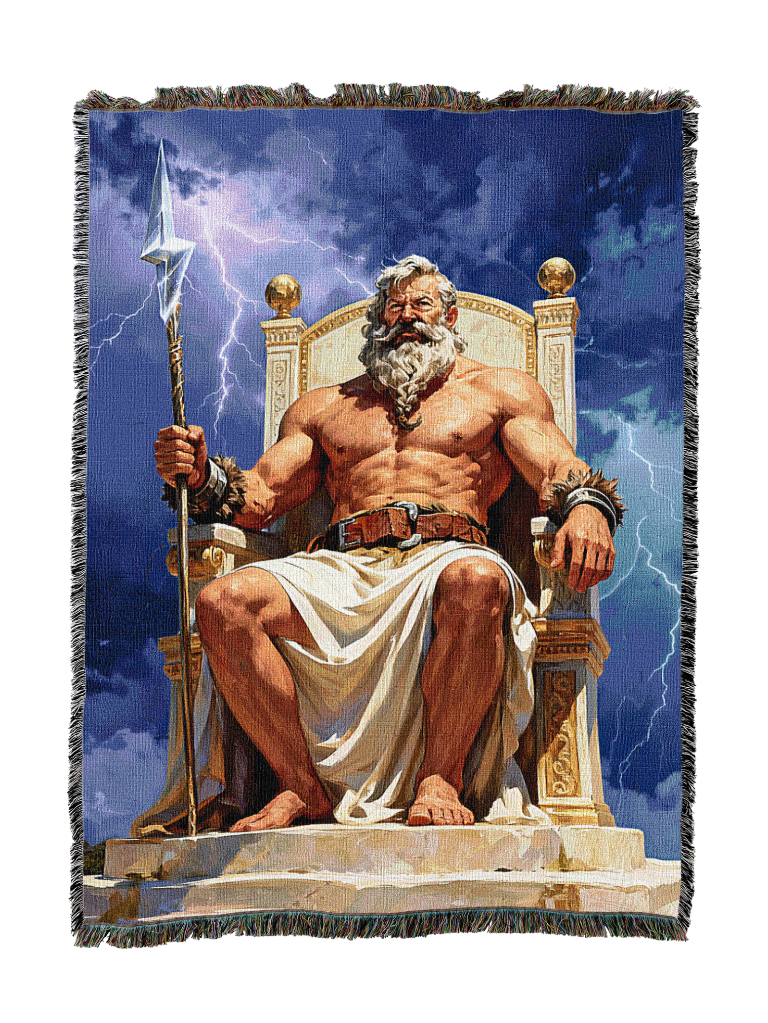 Zeus God Of Thunder Blanket