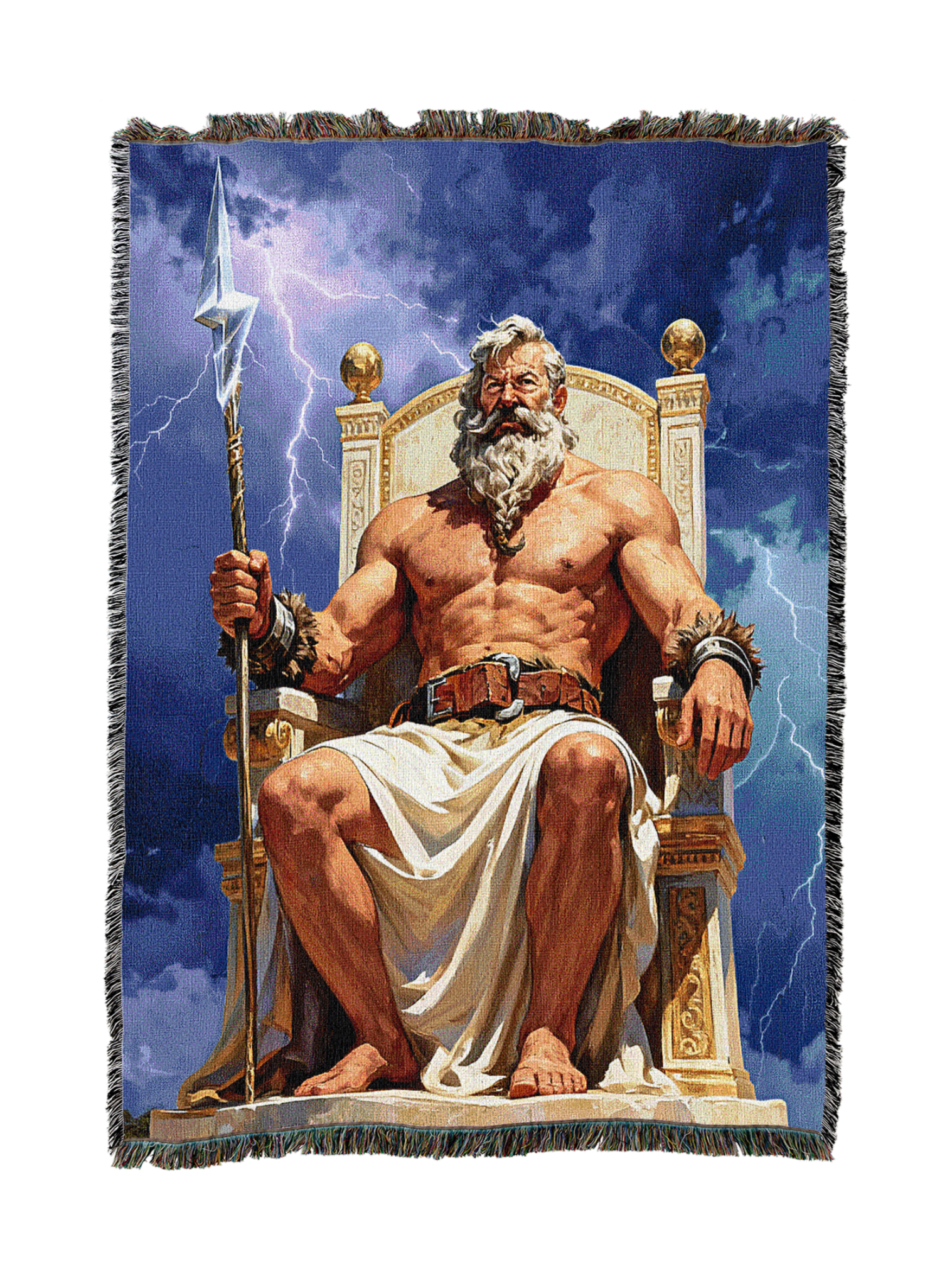 Zeus God Of Thunder Blanket