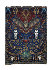 Dracula Themed Blanket