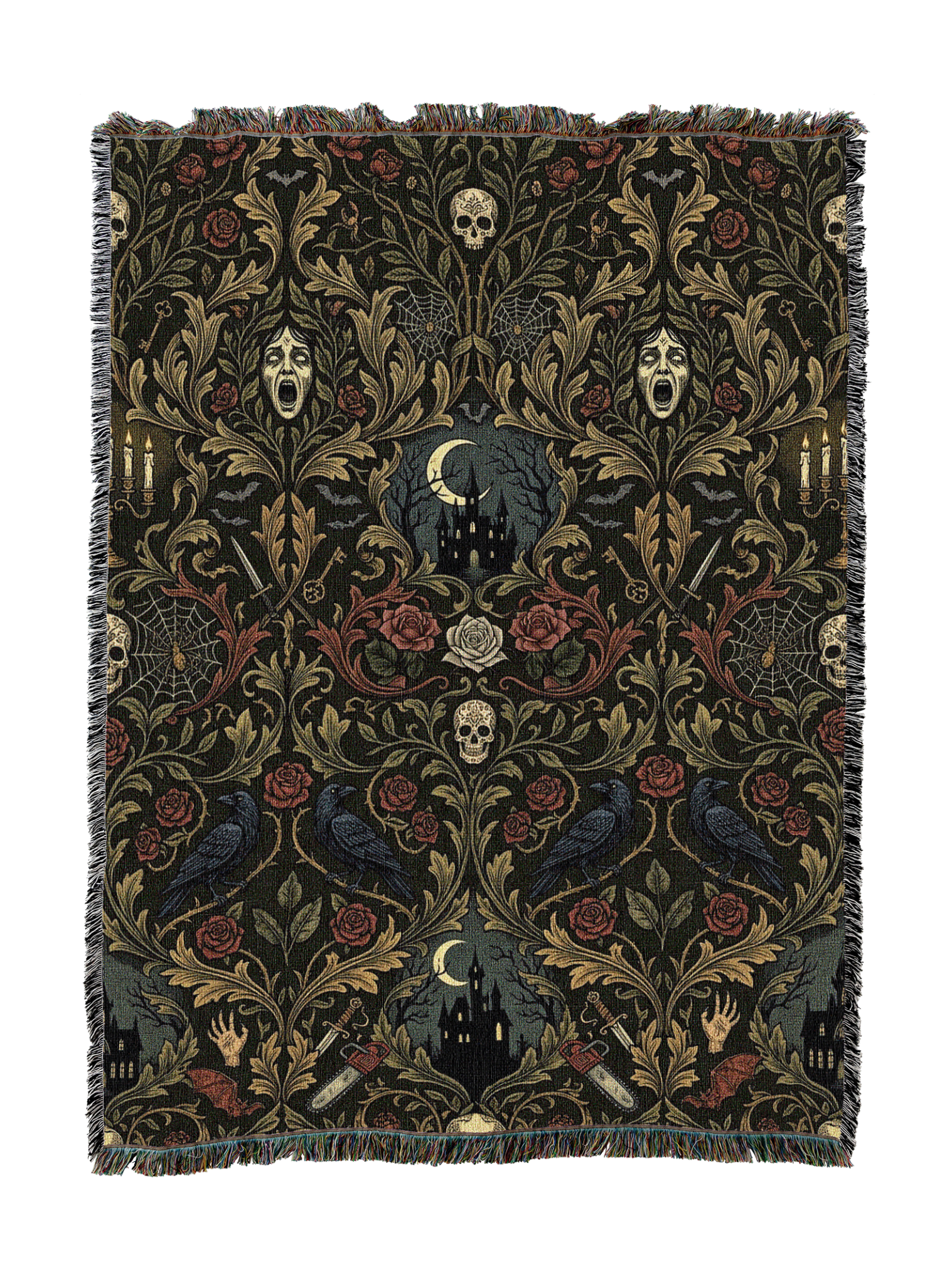 Haunted Manner Blanket