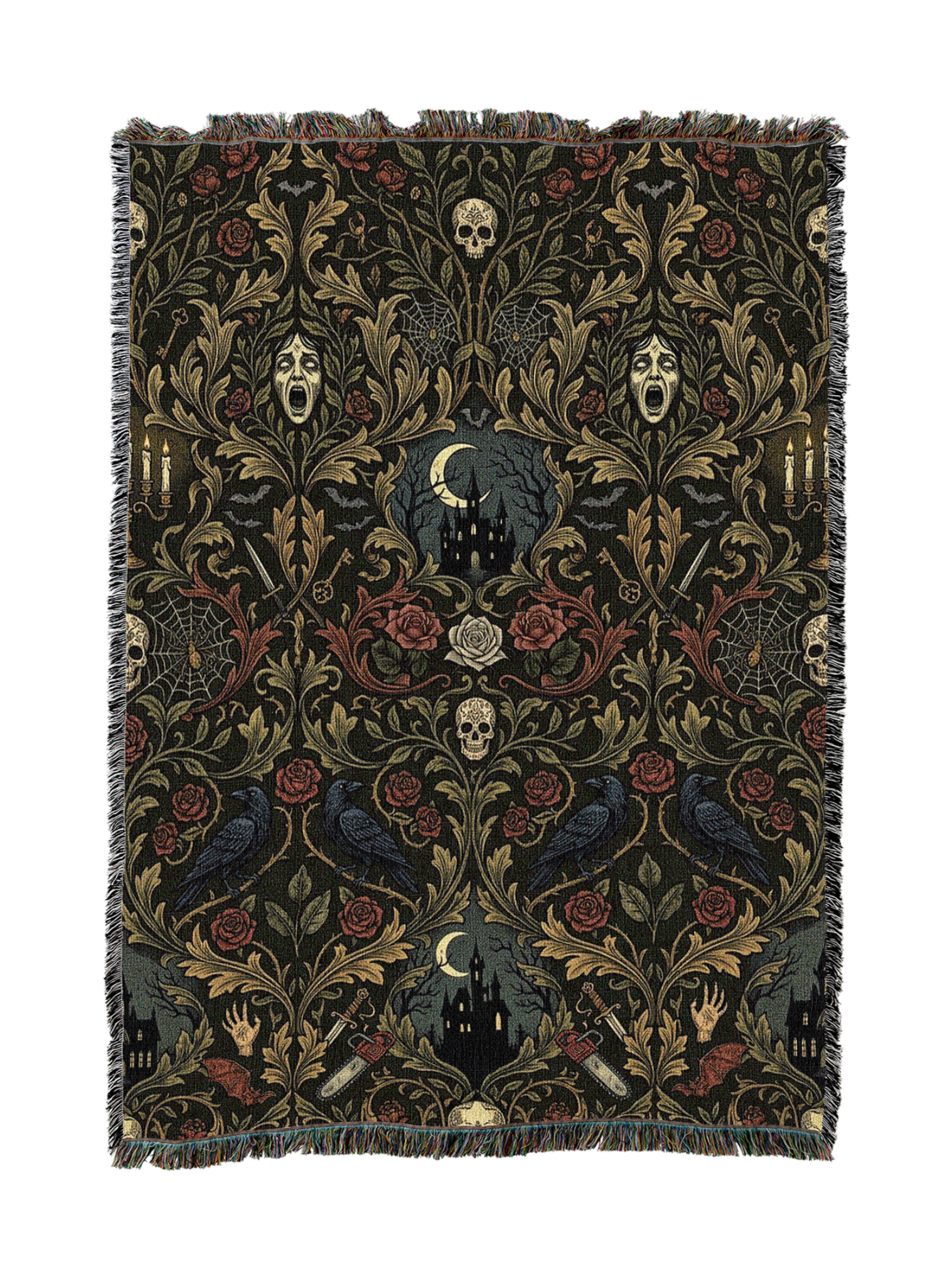 Haunted Manner Blanket