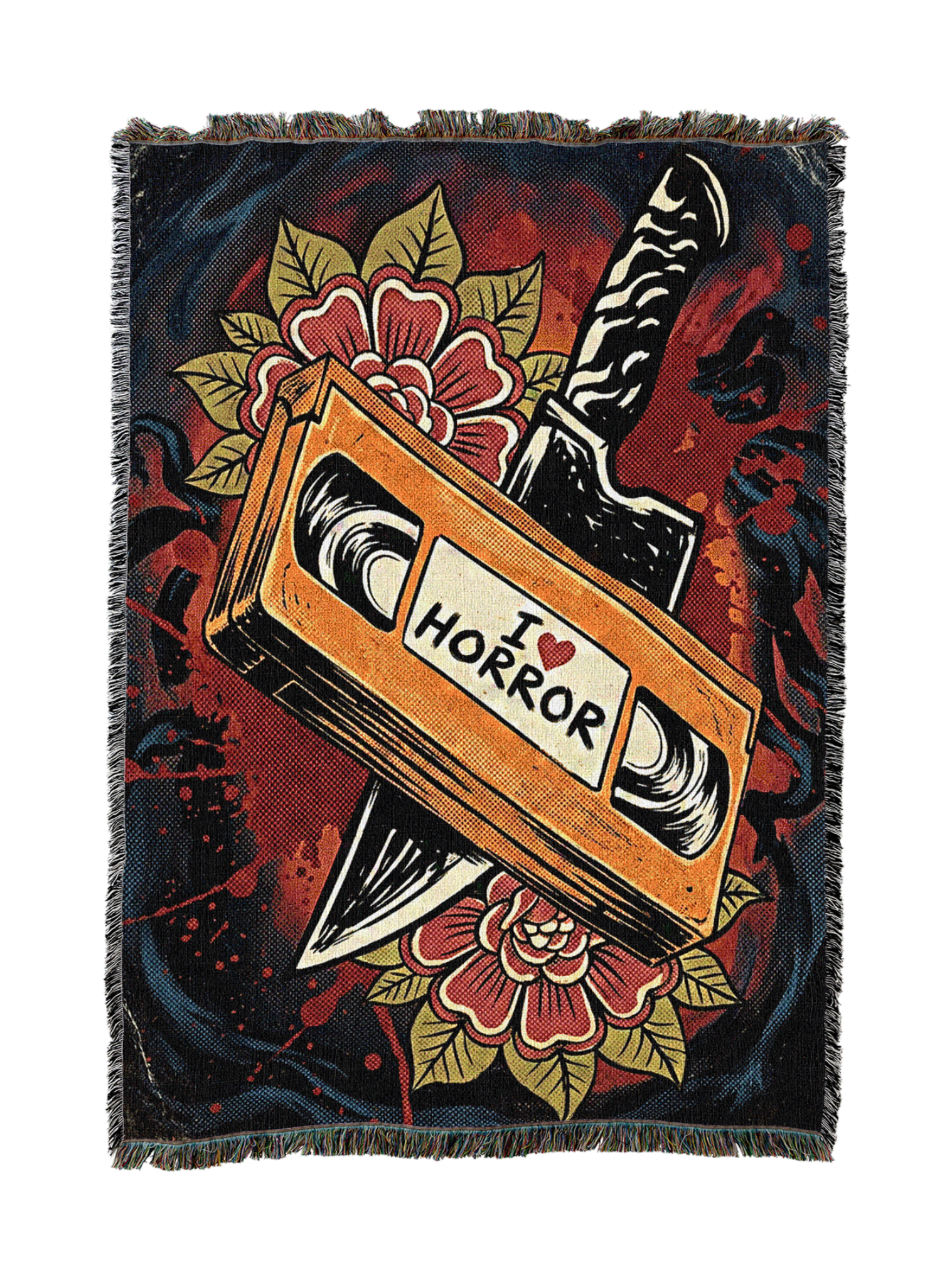 I Heart Horror Blanket
