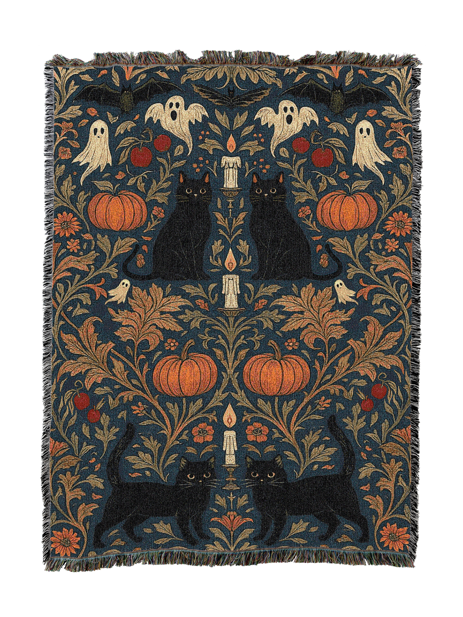 Spooky Halloween Friends Blanket