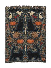Spooky Halloween Friends Blanket