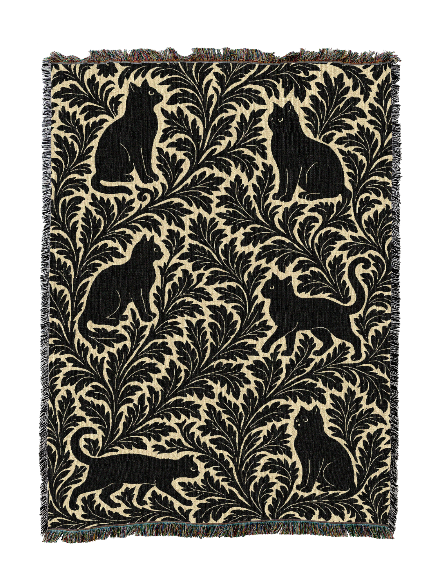 Black Cat Blanket