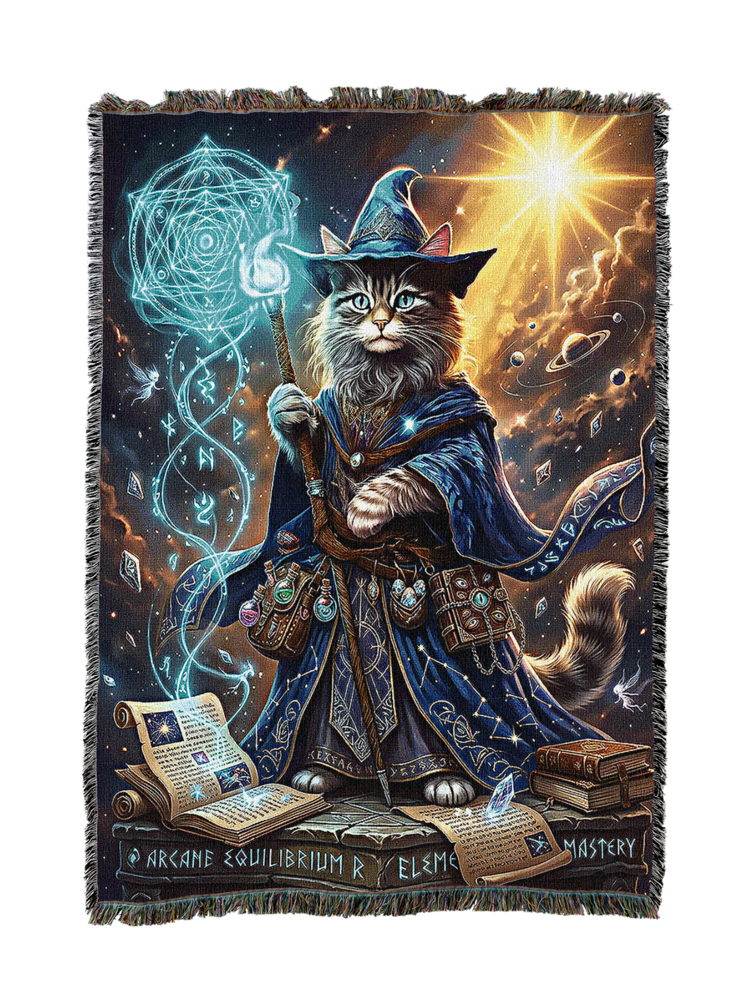 Catting Spells Blanket