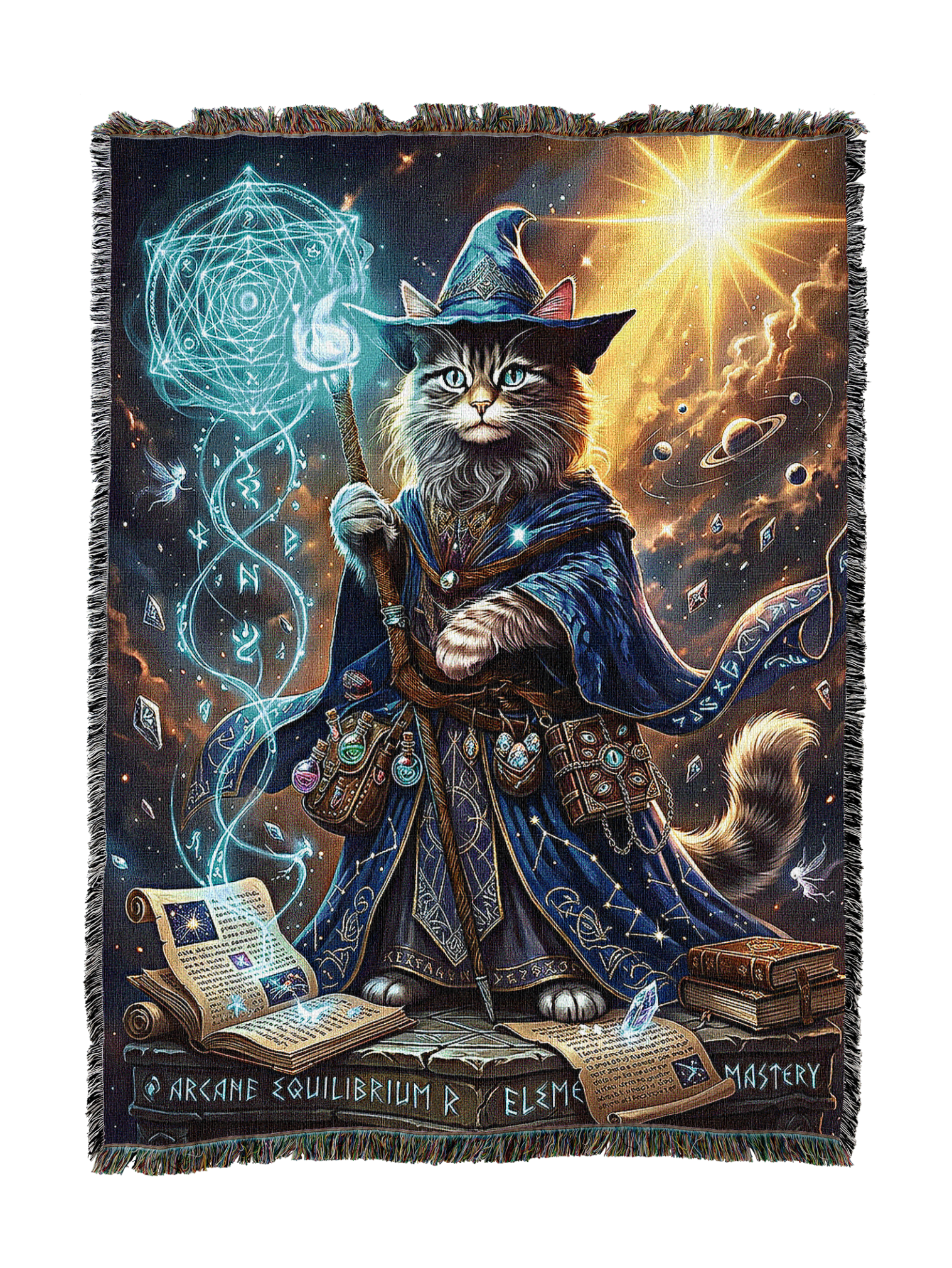 Catting Spells Blanket