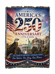 250 Years Anniversary Blanket