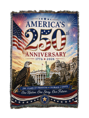 250 Years Anniversary Blanket