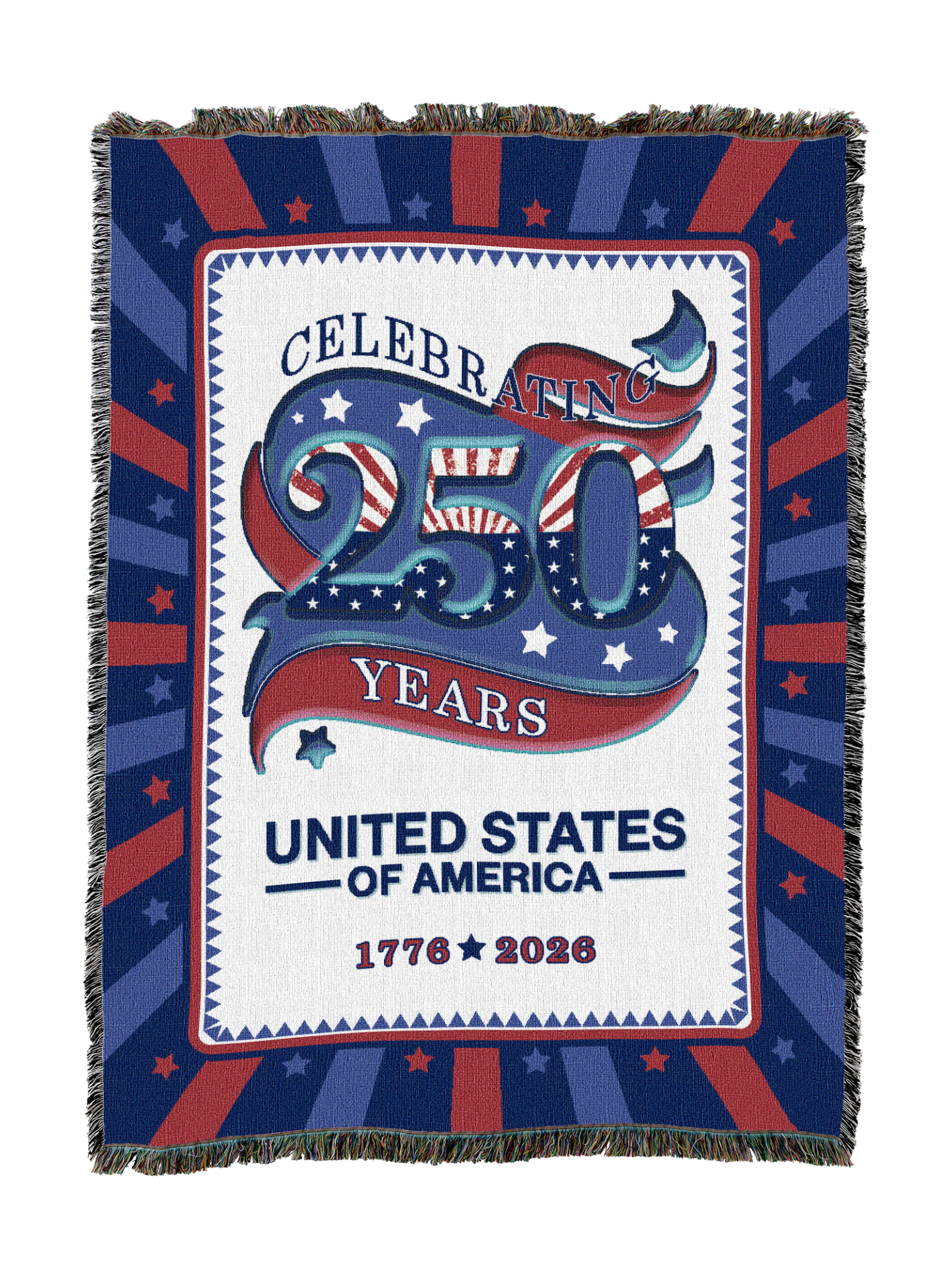 America Celebrating 250 Blanket