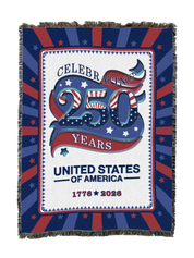 America Celebrating 250 Blanket