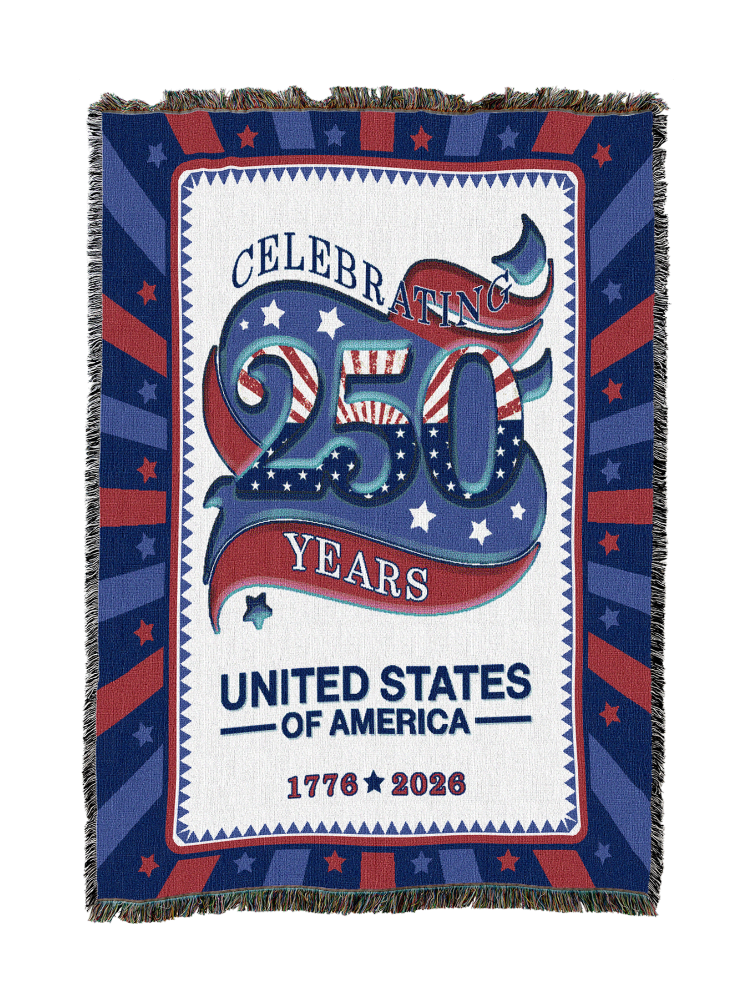 America Celebrating 250 Blanket
