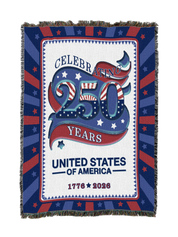 America Celebrating 250 Blanket