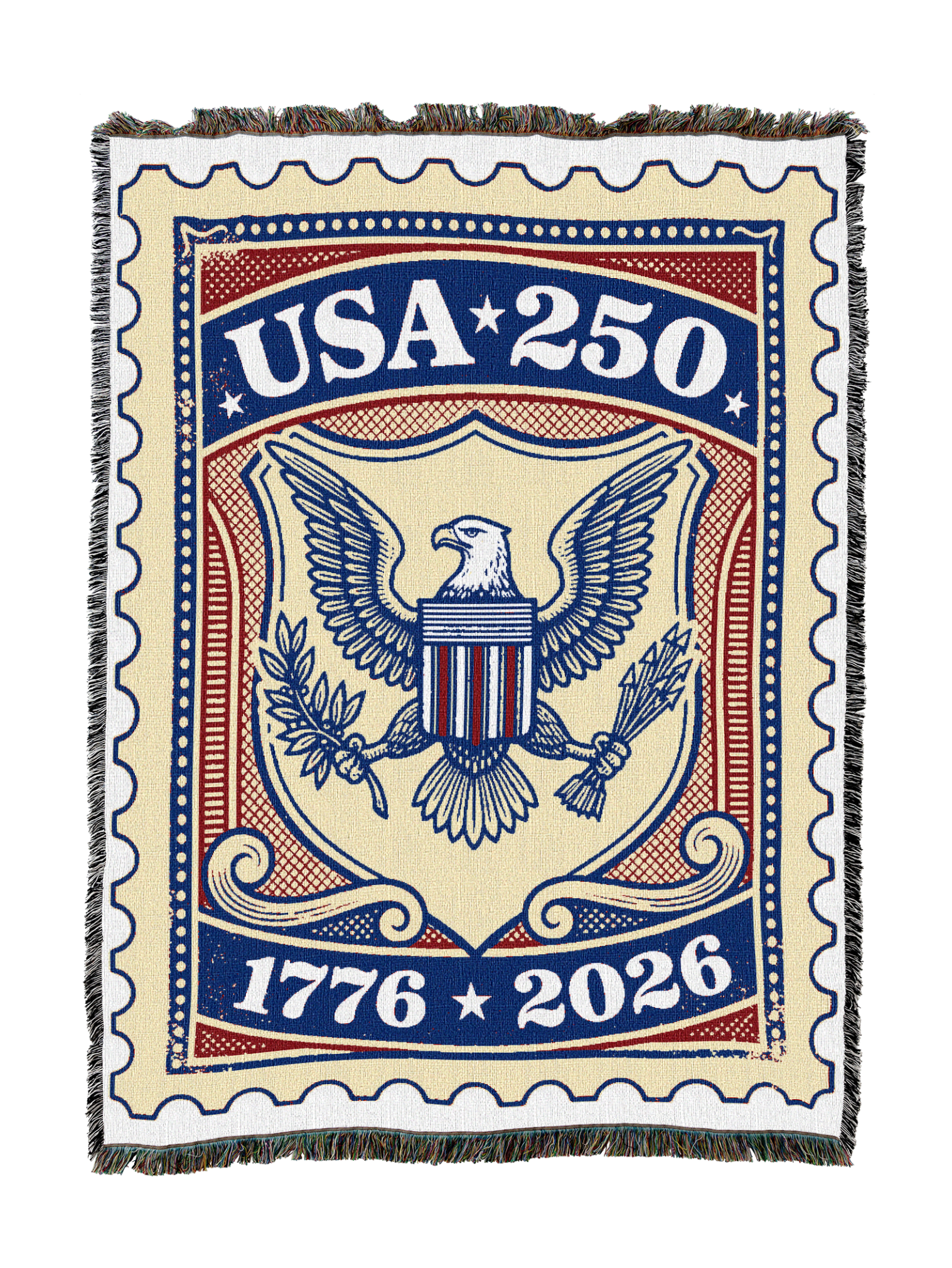 250 Stamp Blanket