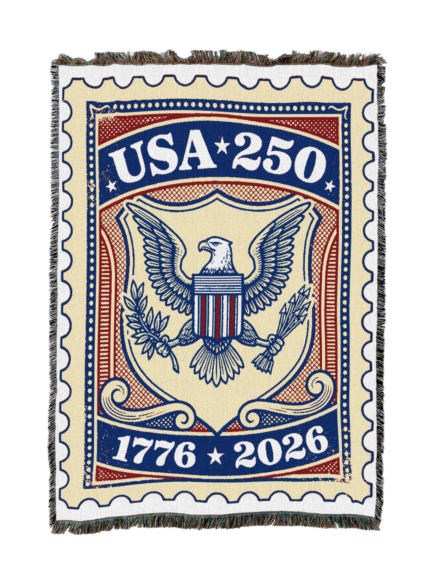 250 Stamp Blanket