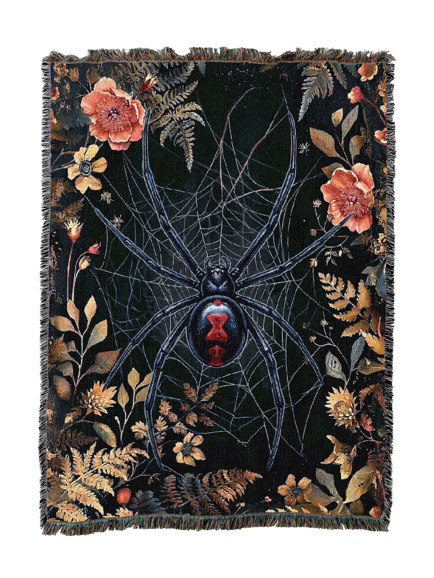 Floral Widow Blanket