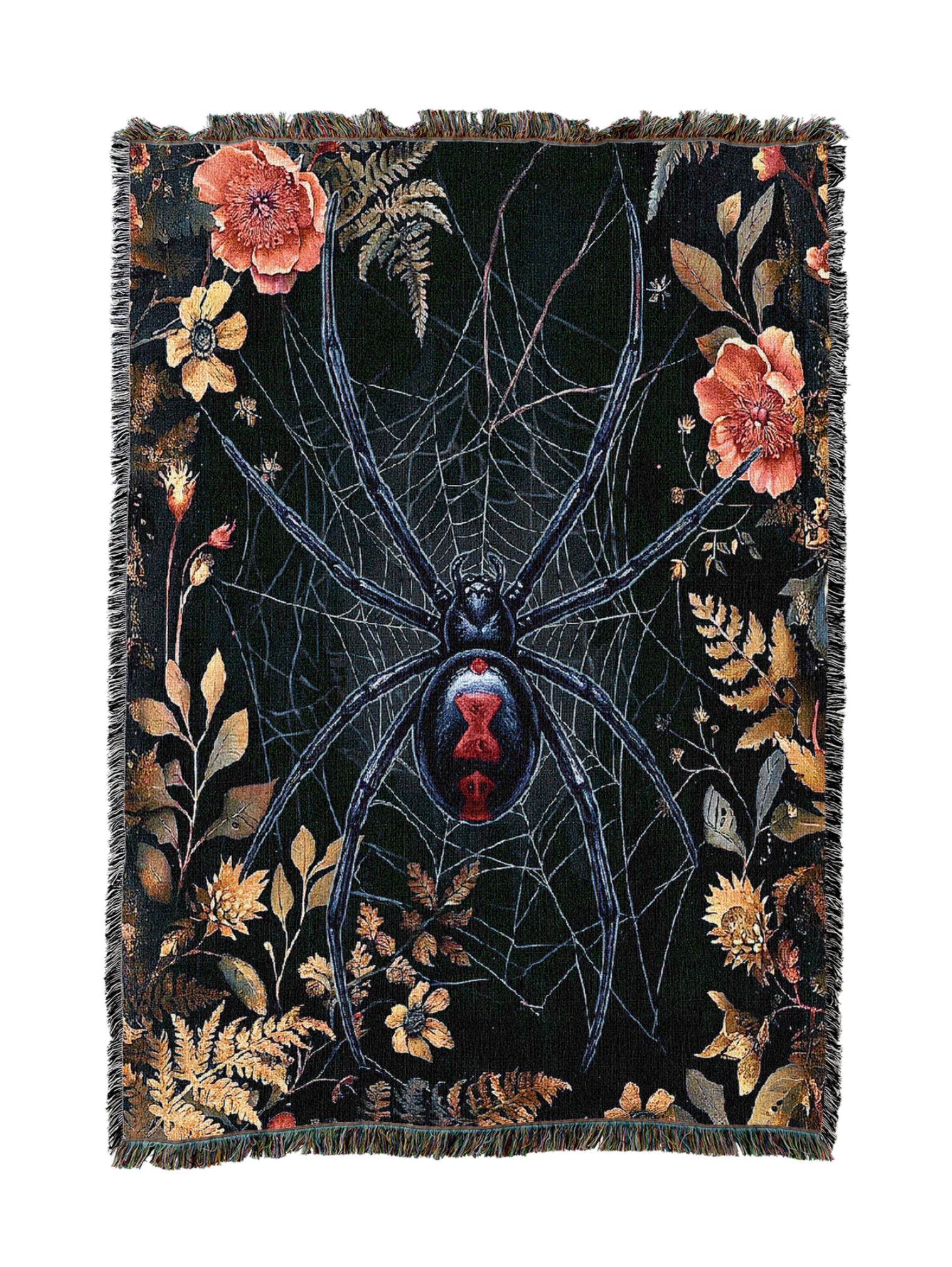 Floral Widow Blanket