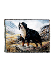 Bernese Mountain Dog Blanket A