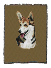 Cardigan Welsh Corgi Blanket