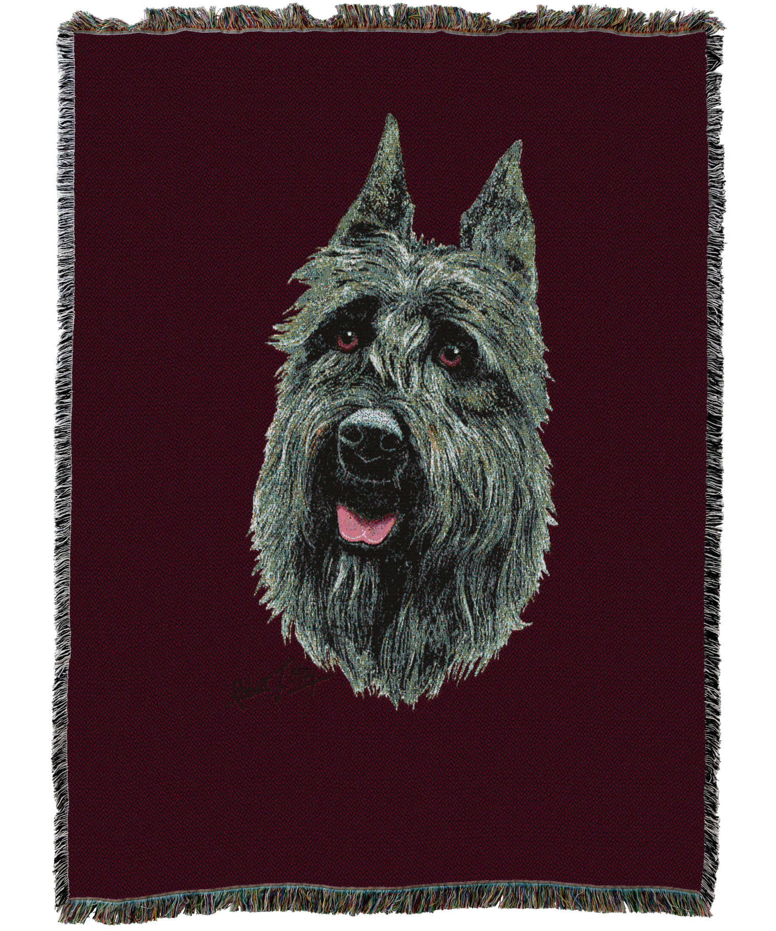 Bouvier Des Flandres Blanket