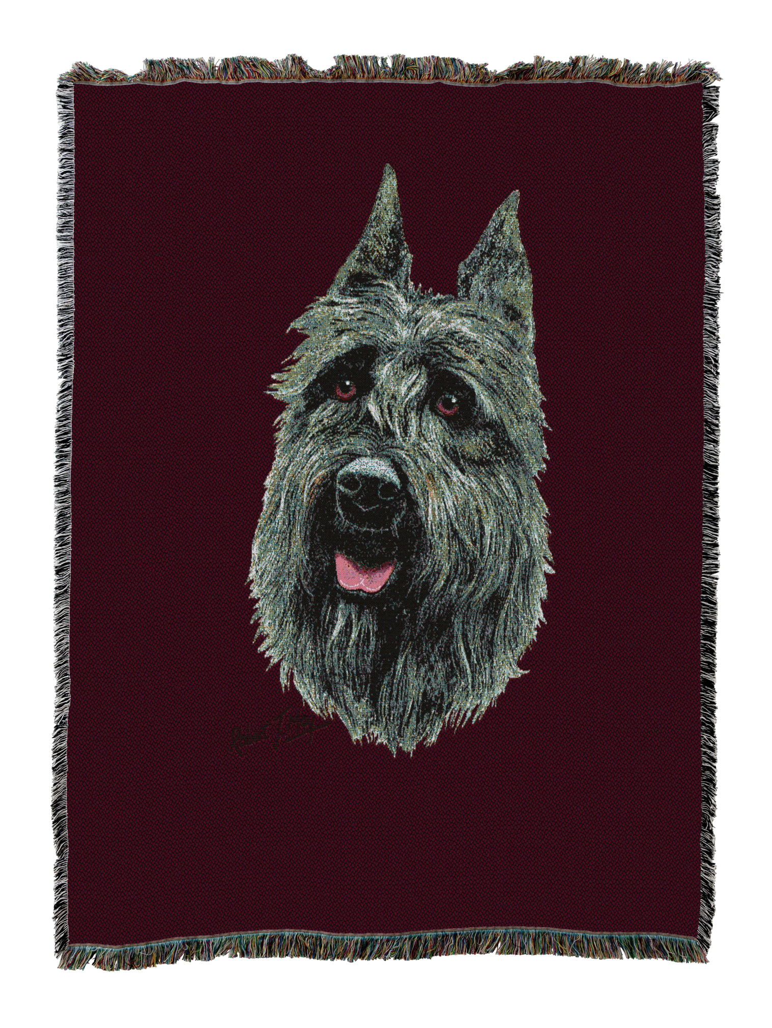 Bouvier Des Flandres Blanket