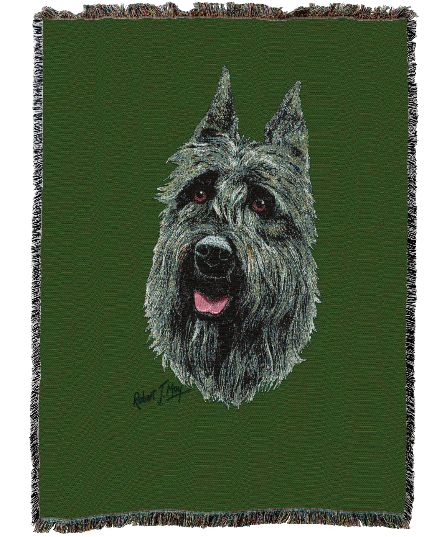 Bouvier Des Flandres Blanket