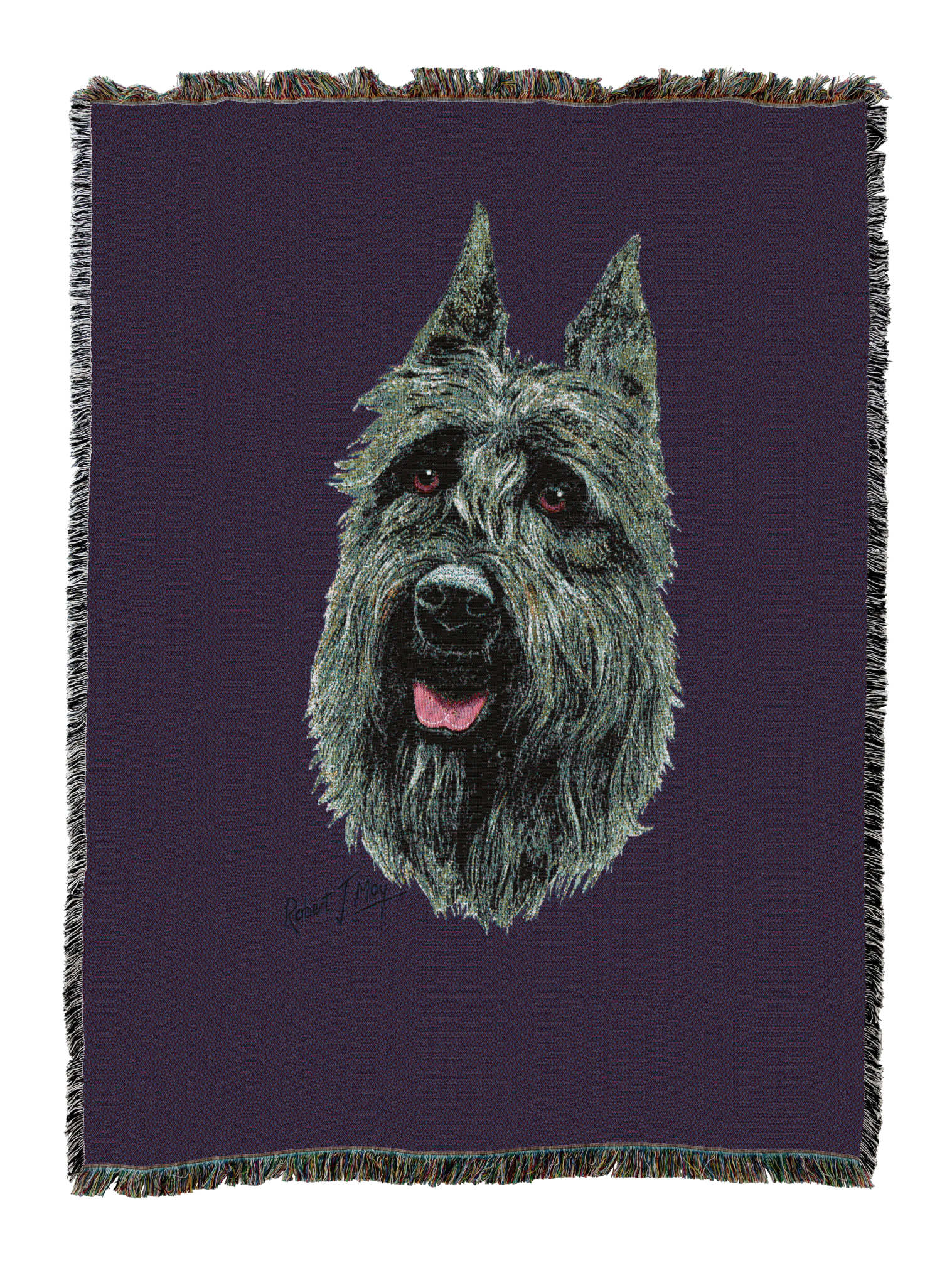 Bouvier Des Flandres Blanket