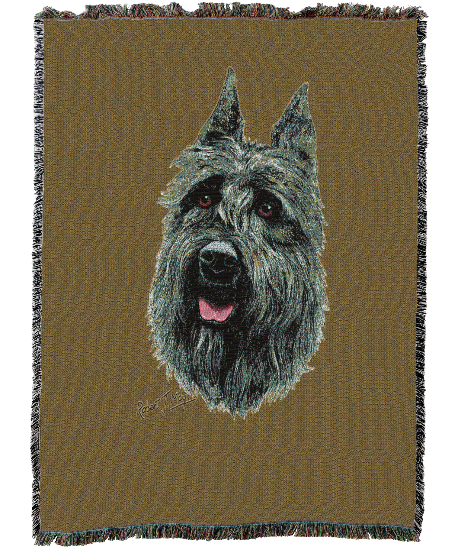 Bouvier des Flandres Blanket Sand