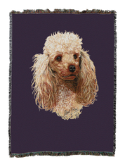 Poodle Cream Blanket