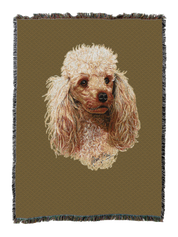 Poodle Cream Blanket
