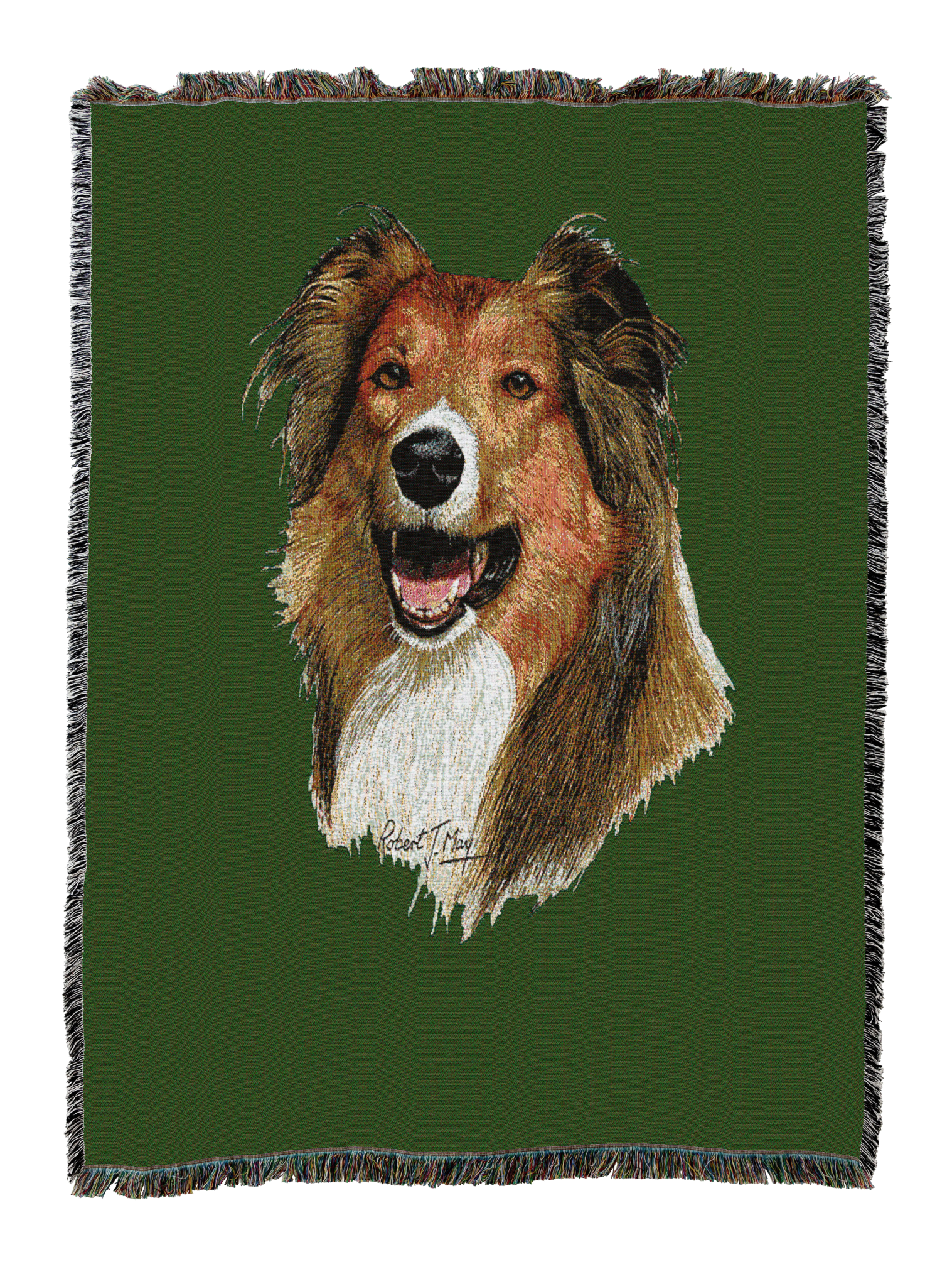 Rough Collie Blanket