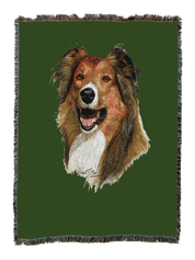 Rough Collie Blanket