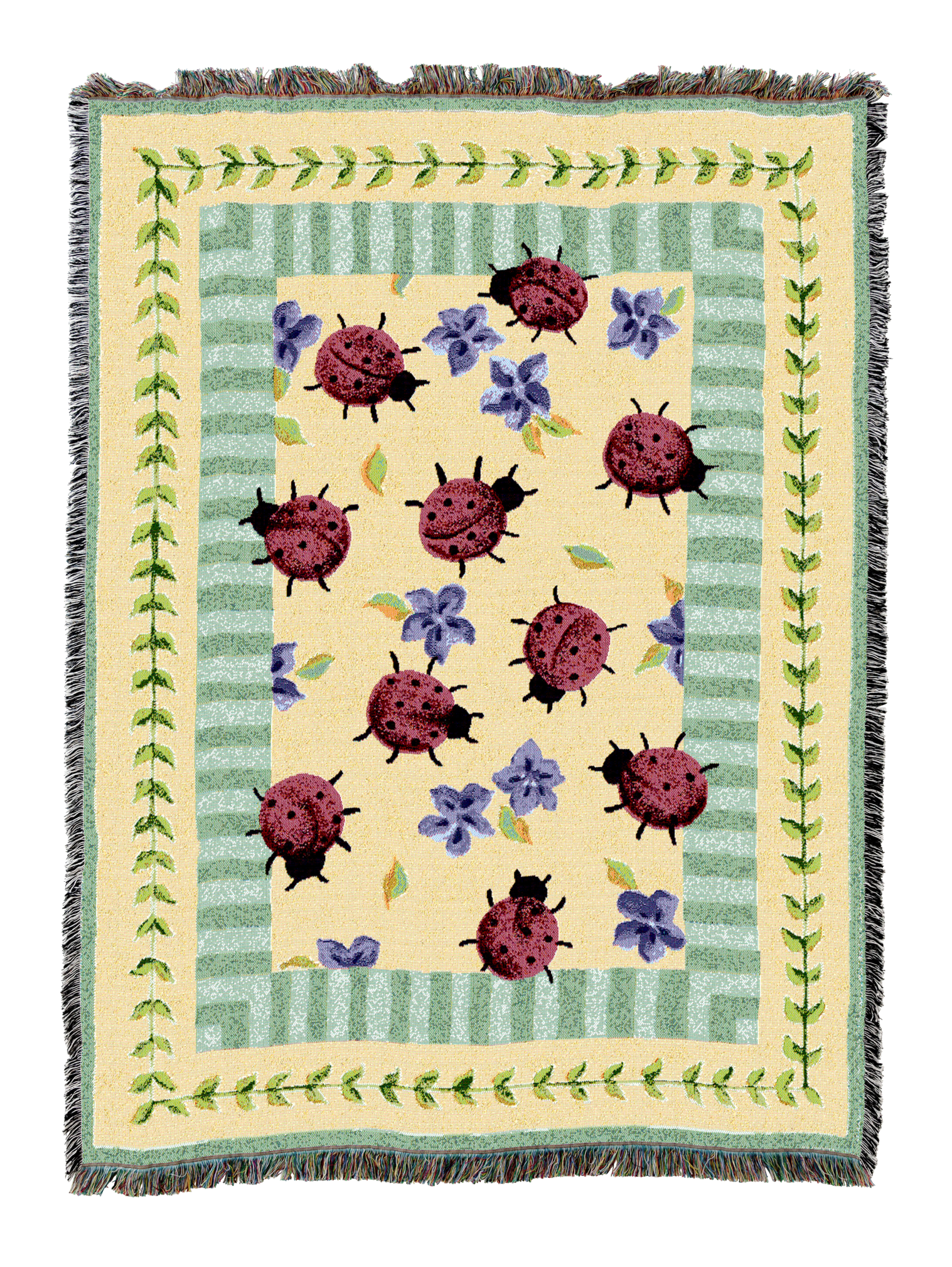 Ladybug Garden Blanket