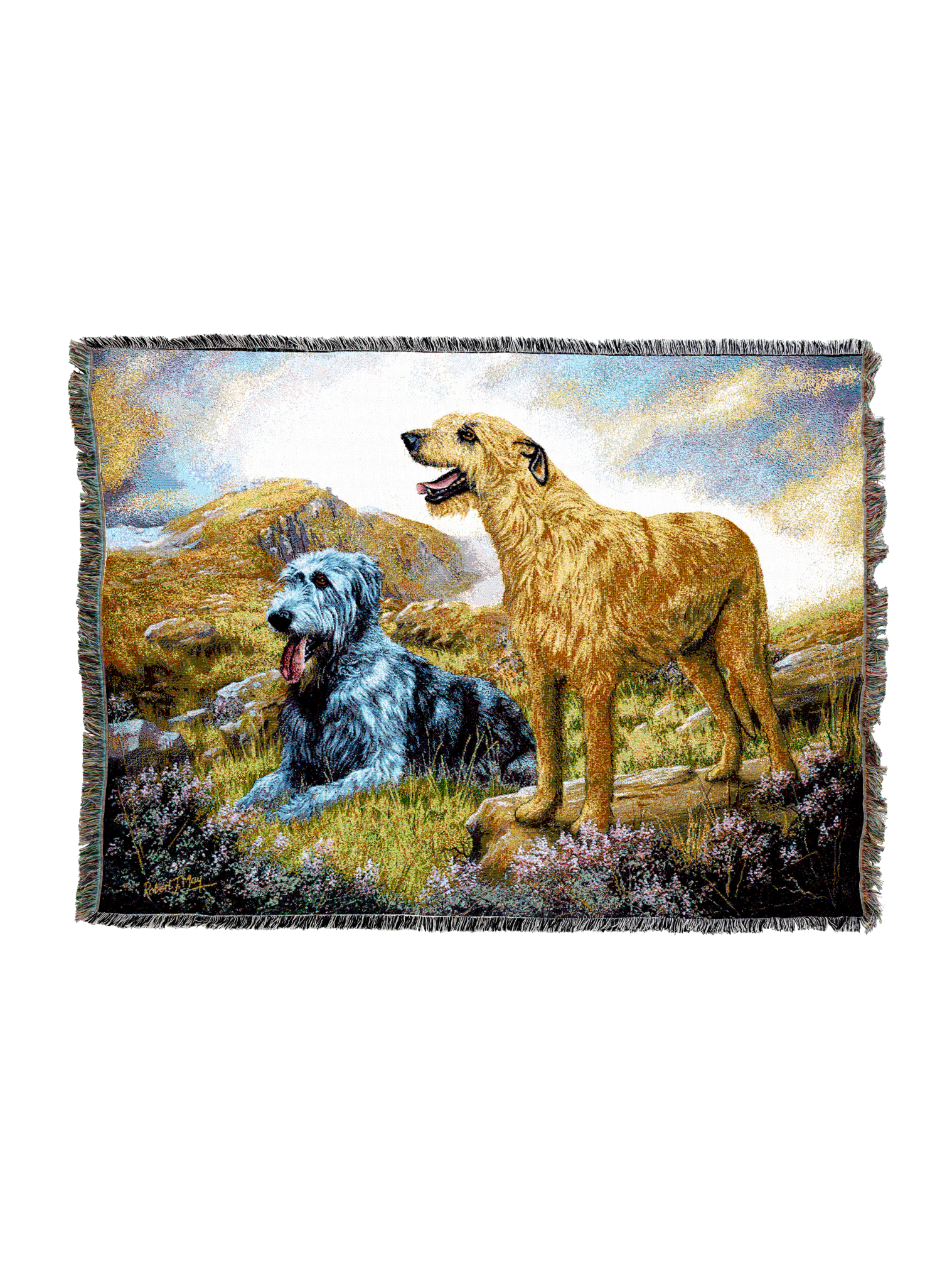 Irish Wolfhound Blanket A