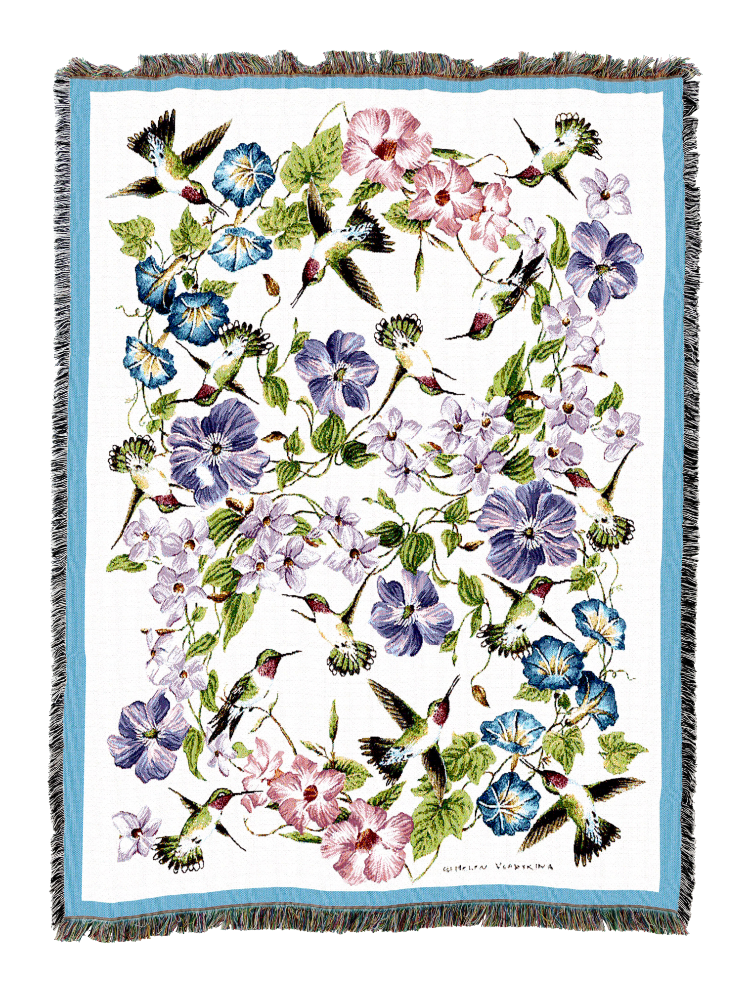 Hummingbirds Blanket