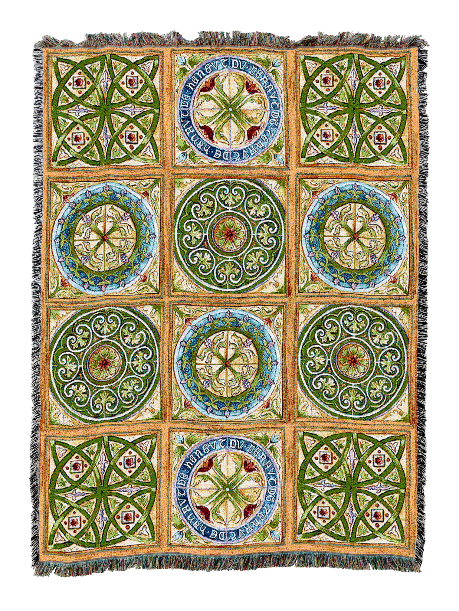 Rosette Tapestry Blanket
