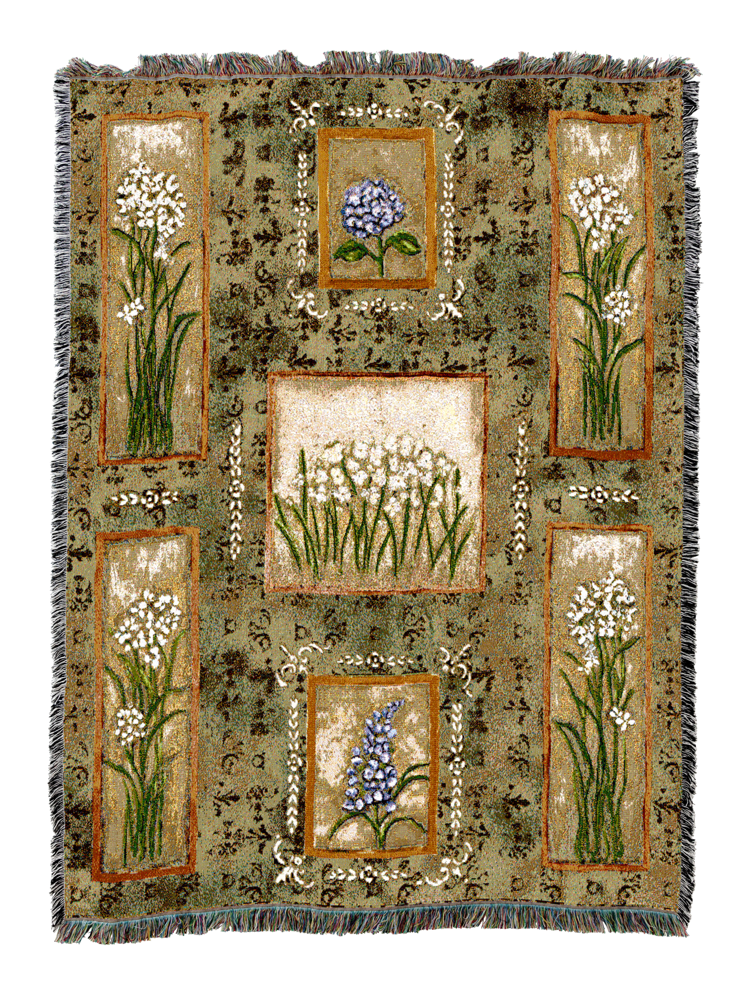 Garden Maze Blanket