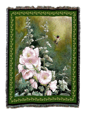 Hollyhock Hummer Blanket