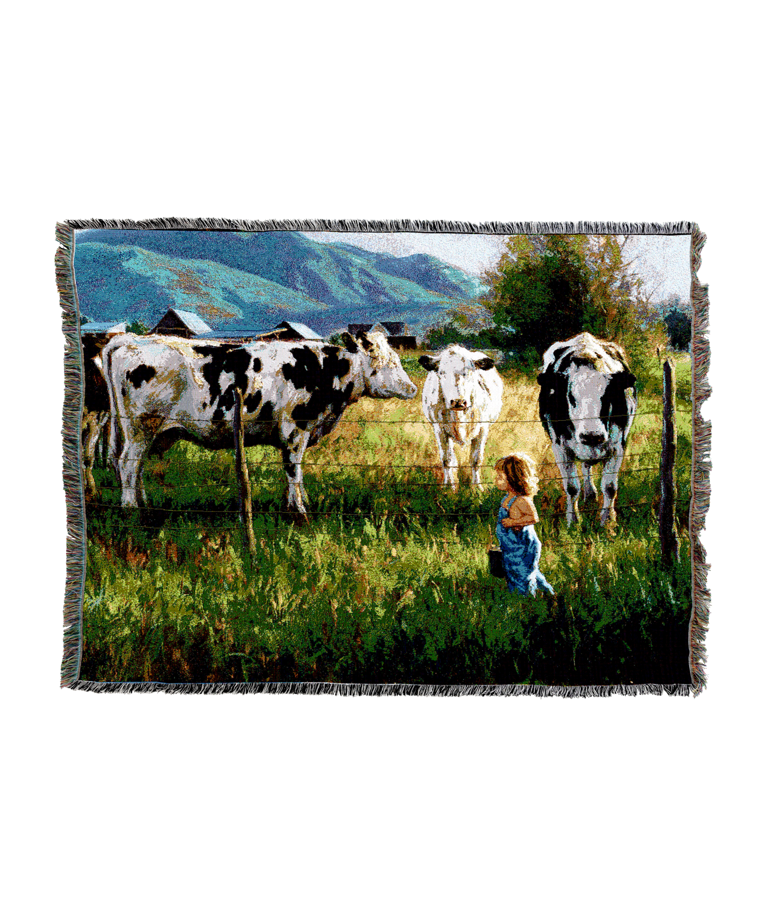 Anniken And The Cows Blanket