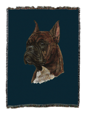 Boxer Brindle Blanket