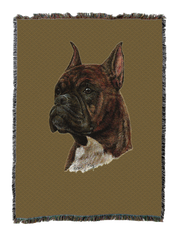 Boxer Brindle Blanket