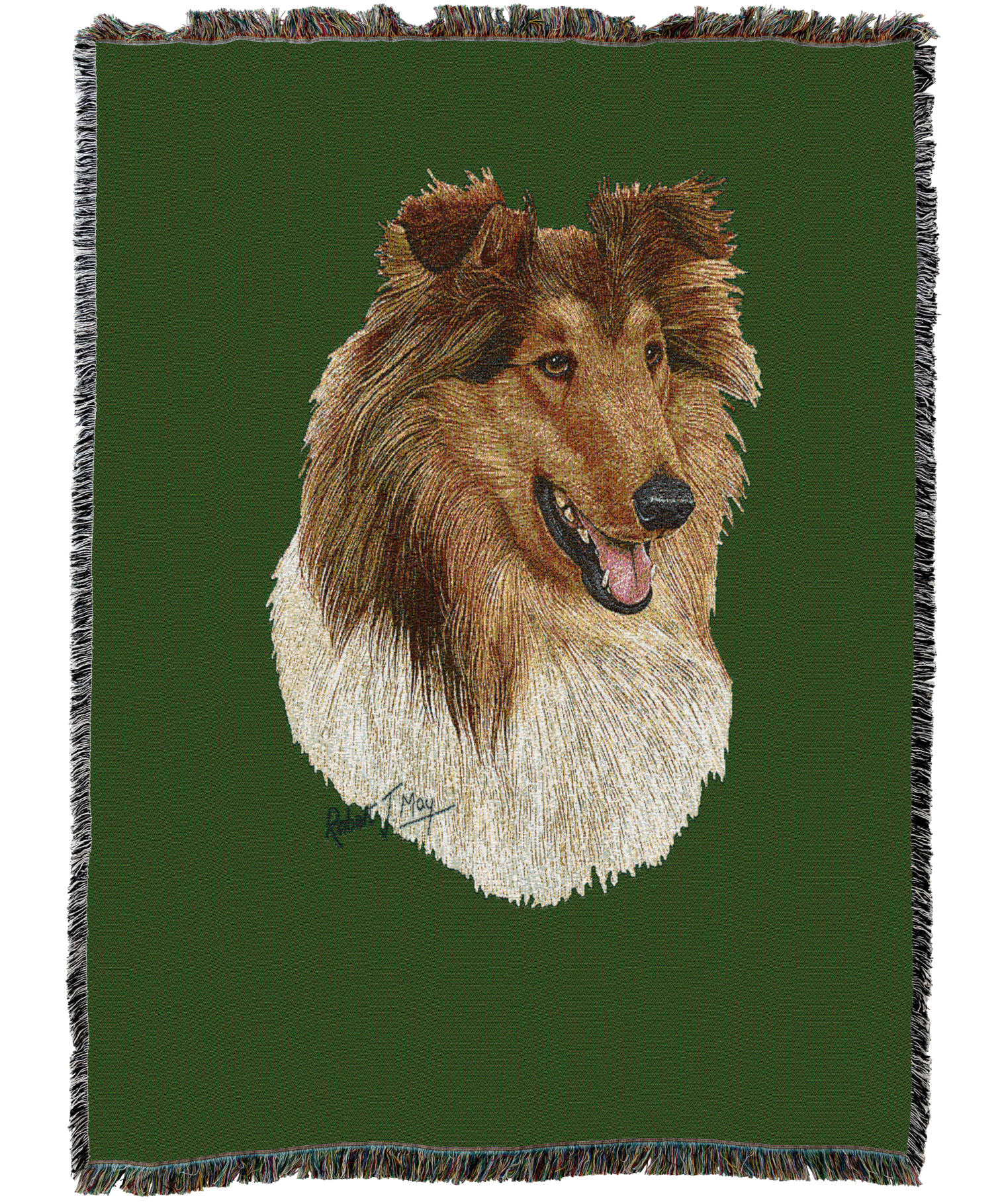 Rough Collie 2 Blanket