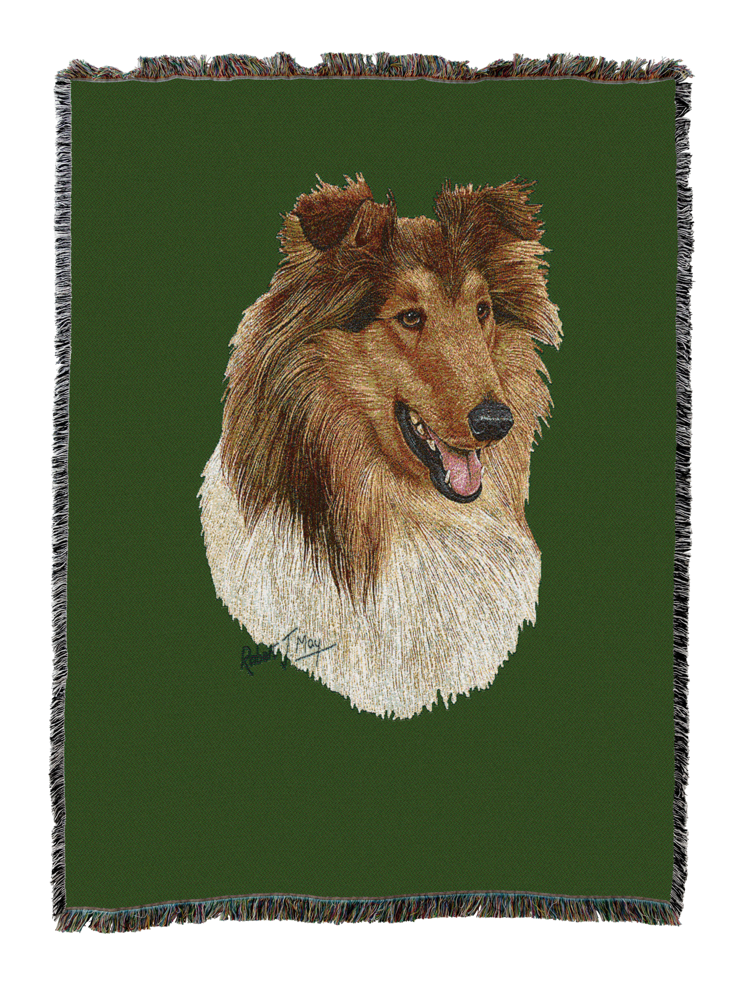 Rough Collie 2 Blanket