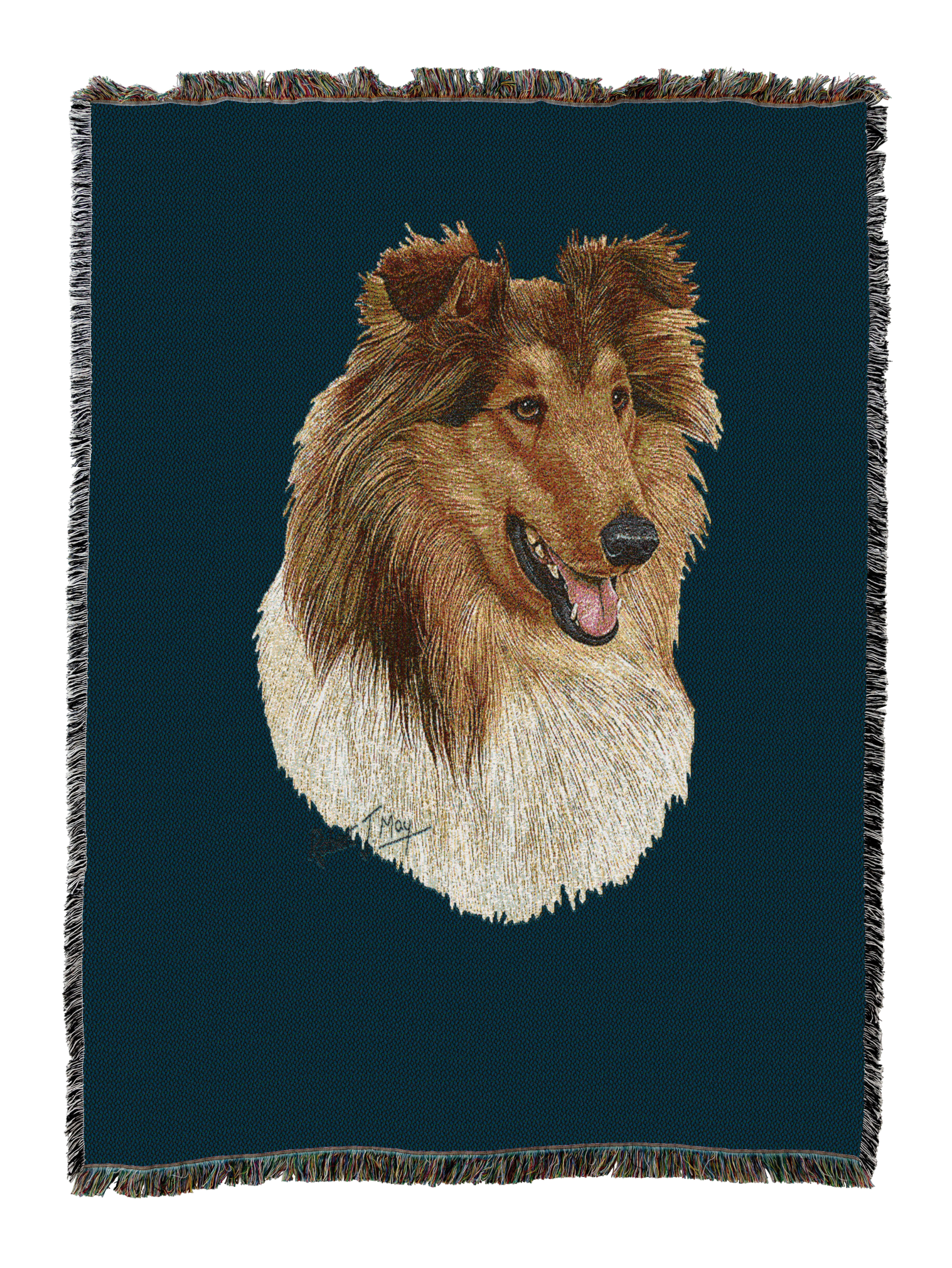 Rough Collie 2 Blanket