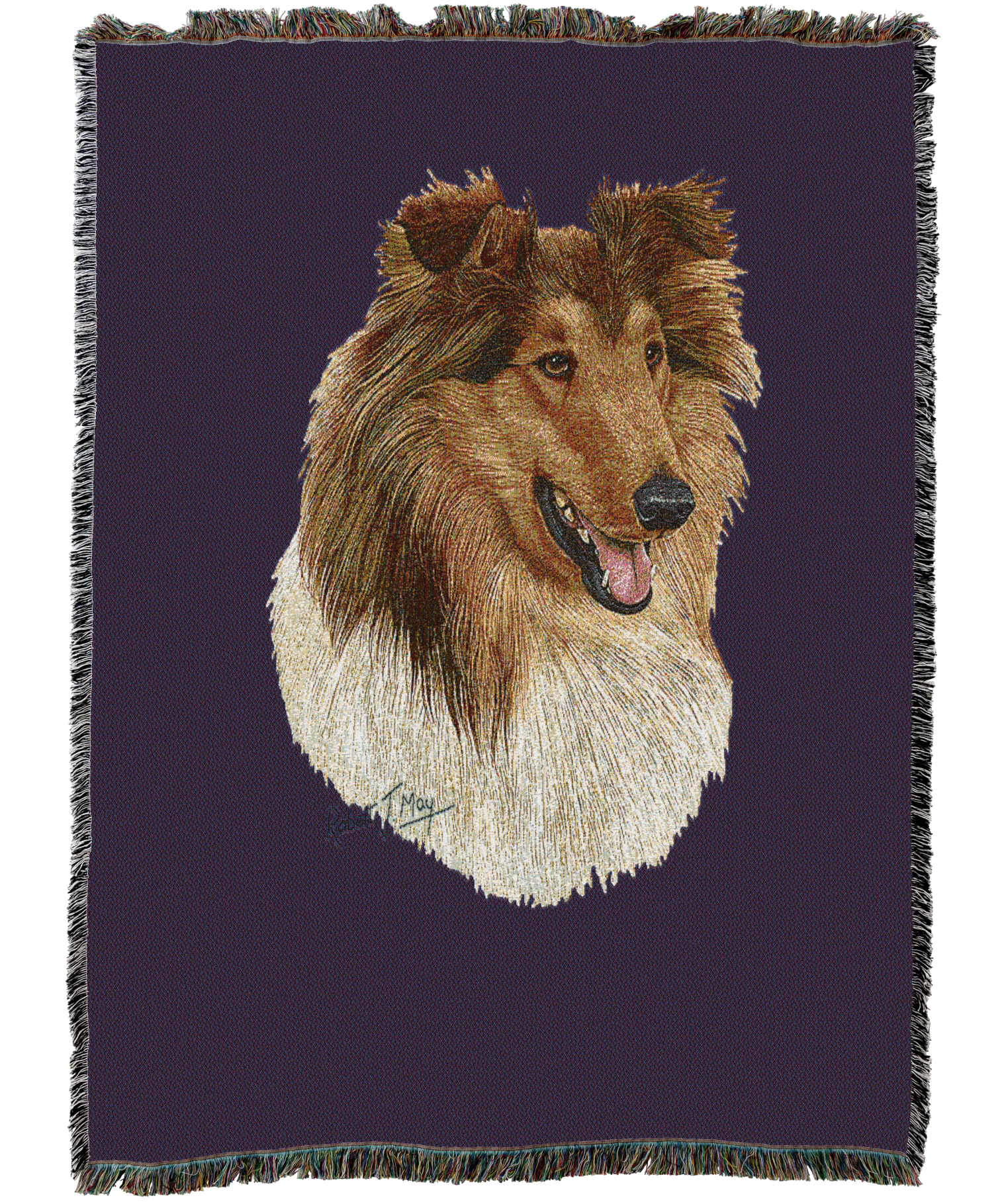 Rough Collie 2 Blanket