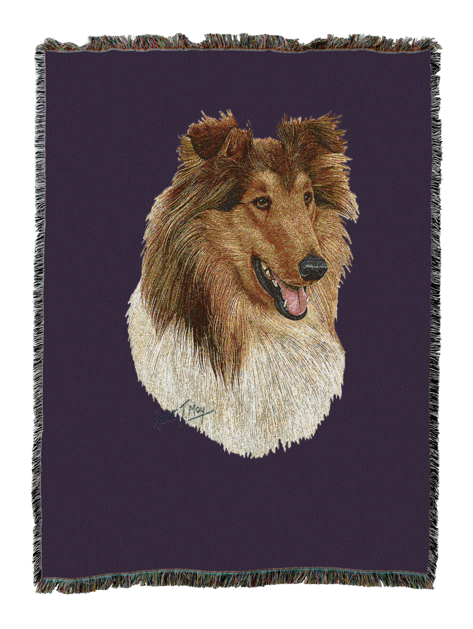 Rough Collie 2 Blanket