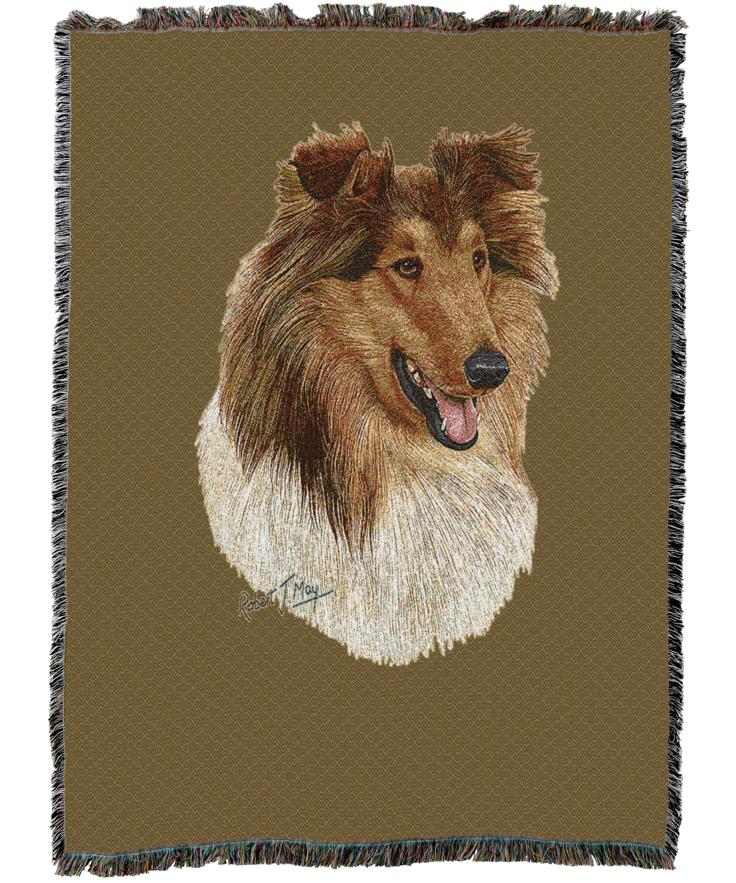 Rough Collie 2 Blanket