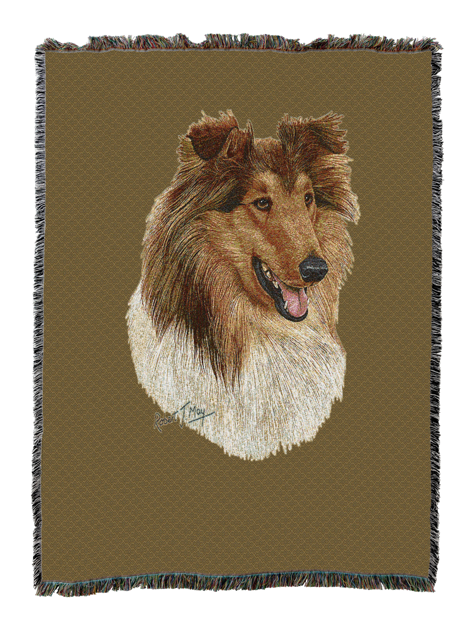 Rough Collie 2 Blanket