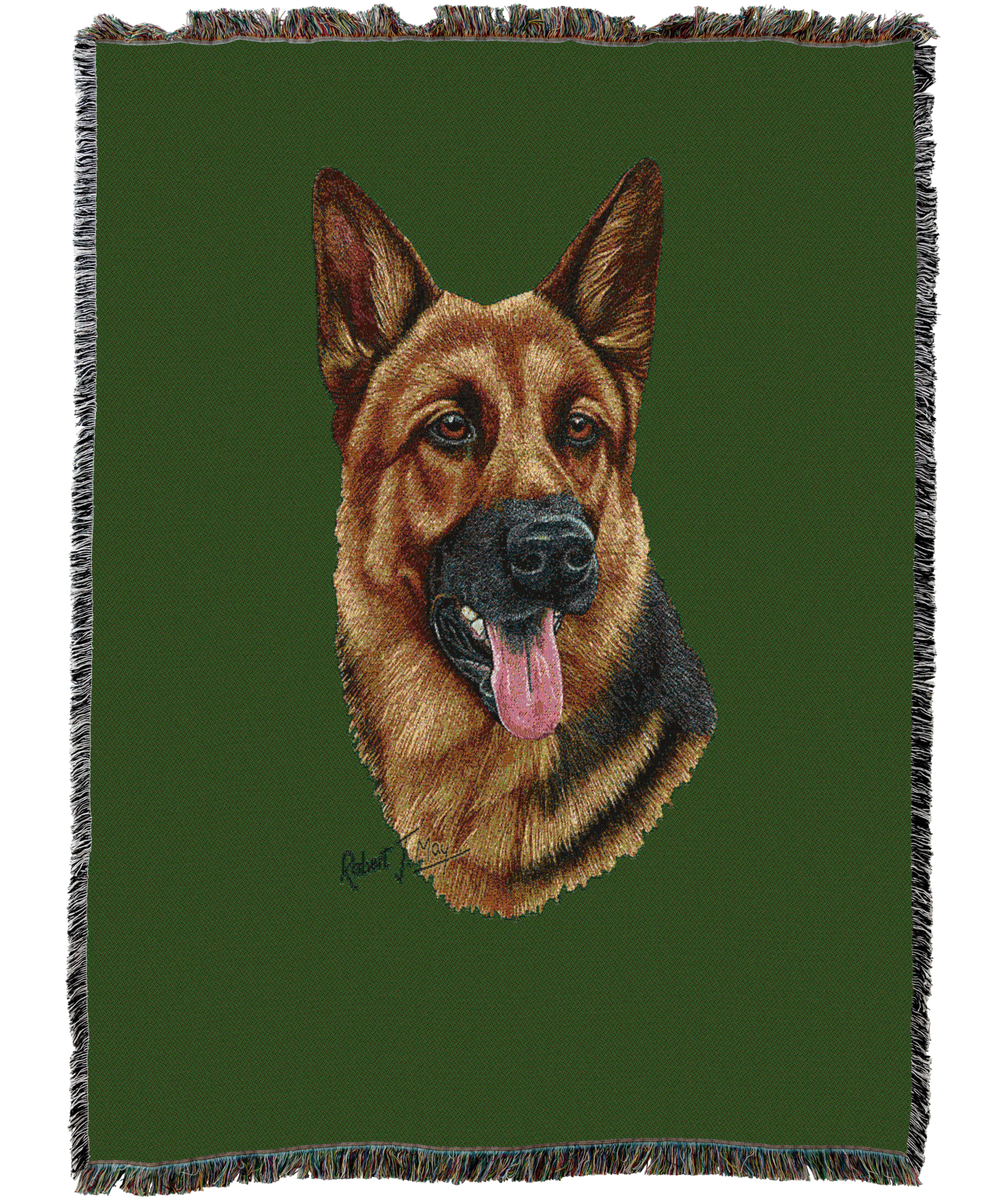German Shepherd 2 Blanket